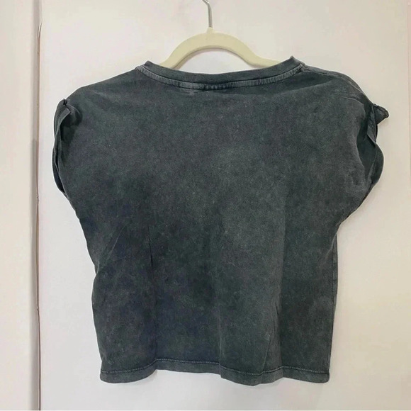 NWT Zara x Barbie Tee Shirt Top Pink Black Vacay Mode XS - Picture 6 of 10